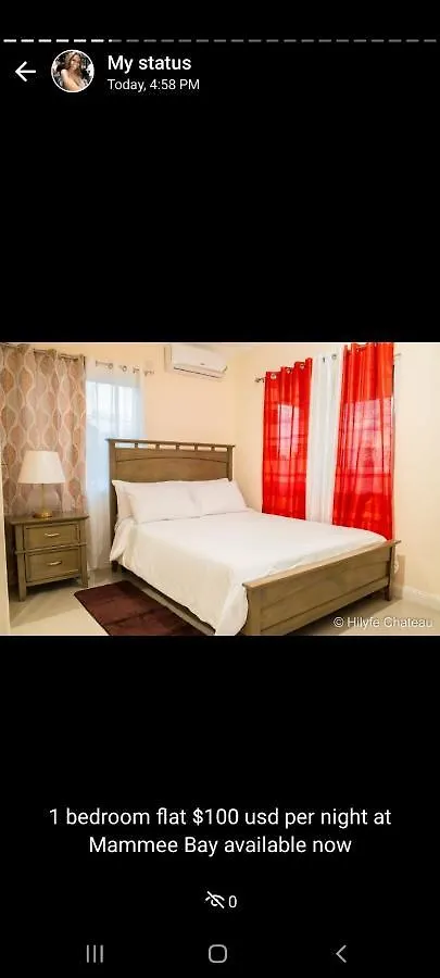 Hilyfe Chateau Airbnb Mammee Bay Guest house